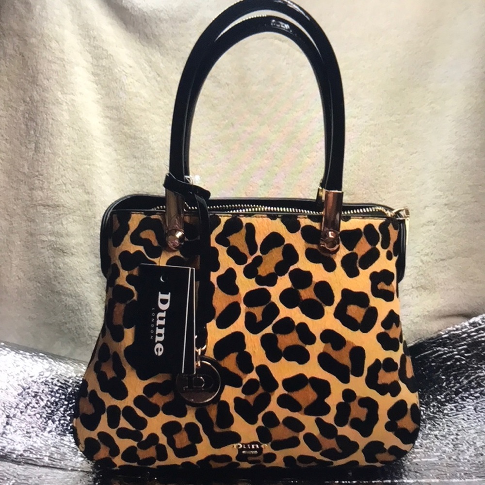Dune London / Genuine Calf Hair Leather Hans Bag